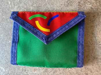 Børneting, udfoldelig pung