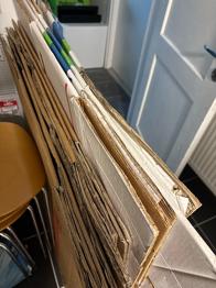 20 assorteret flyttekasser (afhentes gerne asap)