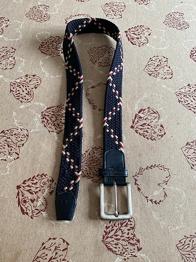 Kingsland bælte - 80 cm - blå/hvid/rød