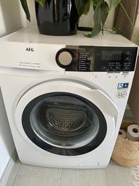 AEG L7FBE842E vaskemaskine frontbetjent hvid