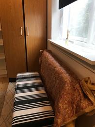 Sort/hvid bænk