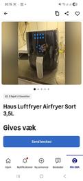 Mikrobølgeovne og airfryer