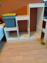 IKEA reol til børneværelse hvid