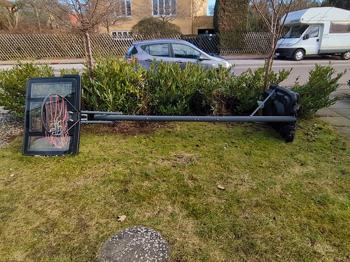 Basketstander mobil udendørs