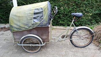 Christianiacykel. Defekt.