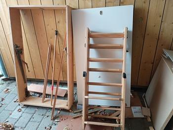 lofttrappe bortgives