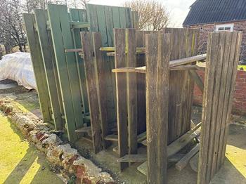 Havebord-bænksæt 3stk