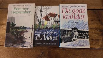 3 stk. bøger af forfatter Hans Lyngby Jepsen. Alle bøgerne er hele og pæne.