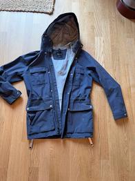 Peak Performance Gore-Tex jakke S blå herre