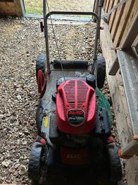 RESERVERET: AL-KO Pro 160 plæneklipper benzin rød