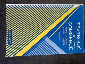 En Akademisk klassiker - Textbook of Commerce