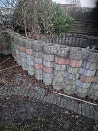 Plantesten / støttemur