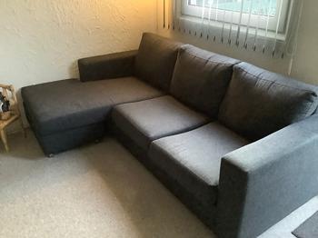Sofa med chaiselong