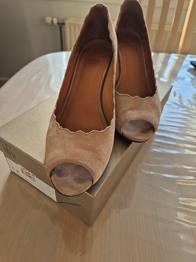 Skønneste Billi bi pumps med åben tå