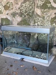 144 ltr akvastabil med top/låg