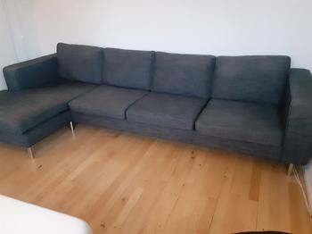 BoConcept sofa med chaiselong