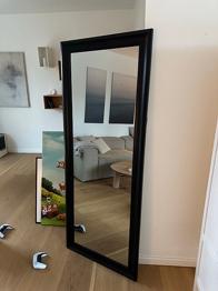 Jysk Classic spejl 55x160 cm sort