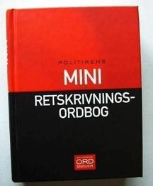 Politikens miniretskrivningsordbog af  Vibeke Appel