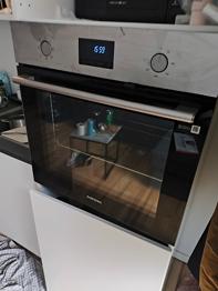 Samsung varmluftsovn i rustfrit stål