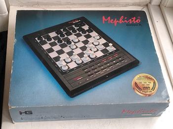 Skakcomputer Mephisto Europa A, til begyndere og øvede - gratis