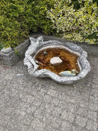 Flot stort “fuglebad”