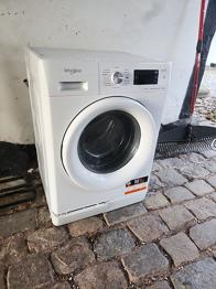 Whirlpool frontbetjent vaskemaskine hvid