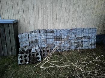 Beton græsarmeringssten grå