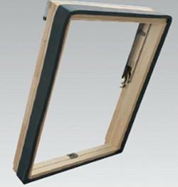 Ovenlysvindue, andet materiale, b: 78 h: 140