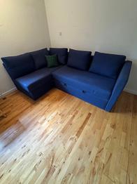 Fin sovesofa som hjørnesofa