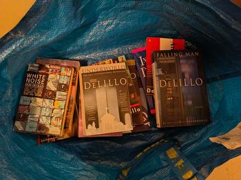 14 bøger af Don Delillo på engelsk.