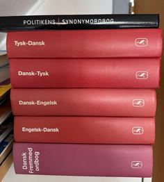 Synonym ordbog, Sprog ordbøger 2003/2004