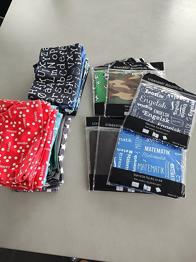 Strækbare bogomslag