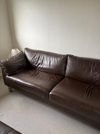 Læder sofa