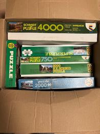 Puslespil gives bort