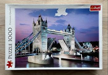 Tower Bridge 1000 brikker, puslespil (Se 20% rabatten)