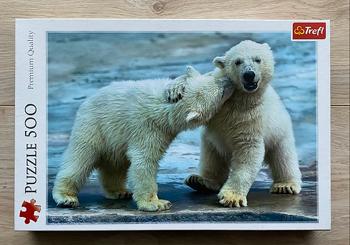 Polar Bears - mangler 1 brik, puslespil (Se 20% rabatten)