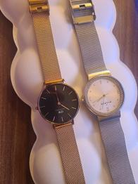 Skagen og Daniel Wellington ure