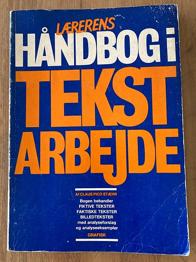 Håndbog i TEKSTARBEJDE, Claus Pico Stæhr, emne: anden kategori