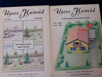 Ugens Haveråd Bøger 2 stk 1985/1986