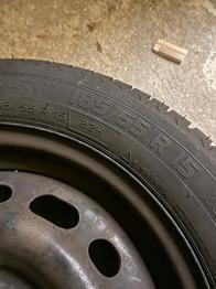 Michelin Stålfælge 185/55 R 15 - 4 stk