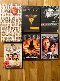 Bon Jovi DVD musik og film samling