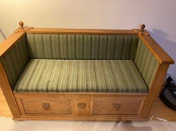 Hyggelig gammel sofa