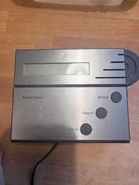 Bang & Olufsen telefonsvarer sølv