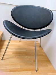 Loungestol med god komfort og retro look