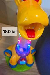 Fisher-Price aktivitetslegetøj giraf med lys og lyd
