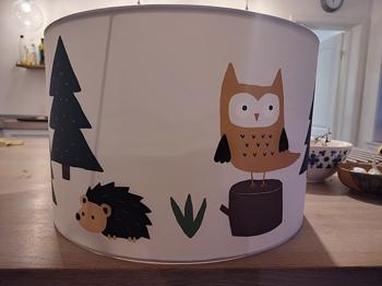 Lampeskærm til børn - gratis
