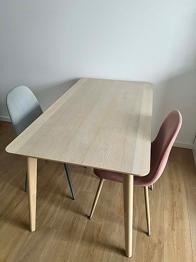 LISABO bord med 2 stoler