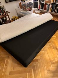 Boxmadras, 140x200 med topmadras BORTGIVES