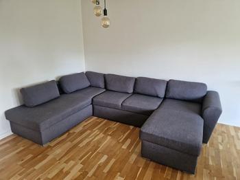 6-personers hjørnesofa til afhentning