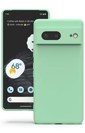 2x mobile phone case (google pixel 7), yellow & turquoise